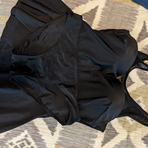 New without tags peplum swimsuit.